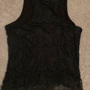 Maurice’s lacy black 24/7 tank